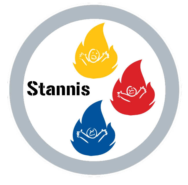 Pittsburgh Steelers Stannis Baratheon Logo iron on transfers